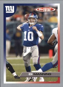 2005 Topps Total - Silver #284 Eli Manning Front