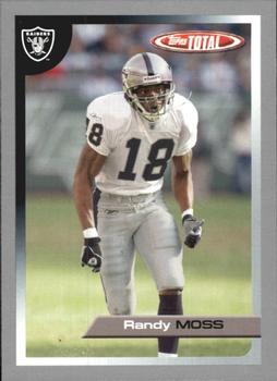 2005 Topps Total - Silver #299 Randy Moss Front