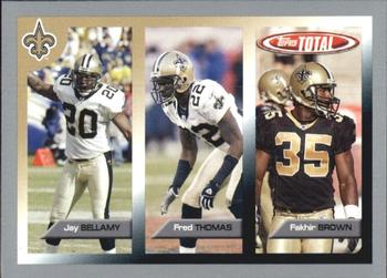 2005 Topps Total - Silver #354 Fakhir Brown / Fred Thomas / Jay Bellamy Front