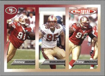 2005 Topps Total - Silver #380 John Engelberger / Tony Brown / Anthony Adams Front