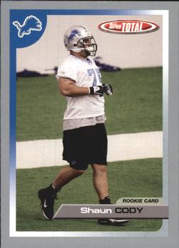 2005 Topps Total - Silver #447 Shaun Cody Front