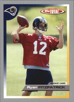 2005 Topps Total - Silver #458 Ryan Fitzpatrick Front