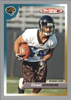 2005 Topps Total - Silver #495 Chad Owens Front