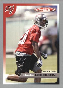 2005 Topps Total - Silver #506 Donte Nicholson Front