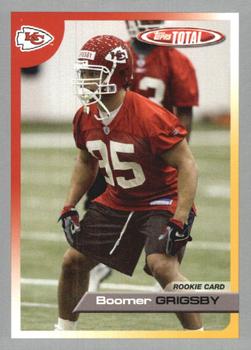 2005 Topps Total - Silver #525 Boomer Grigsby Front