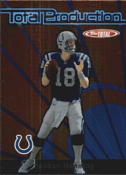 2005 Topps Total - Total Production #TP1 Peyton Manning Front