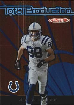 2005 Topps Total - Total Production #TP6 Marvin Harrison Front