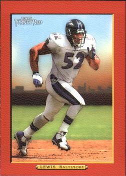 2005 Topps Turkey Red - Red #4a Ray Lewis Front