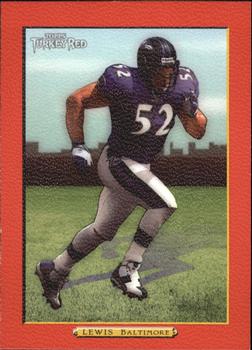 2005 Topps Turkey Red - Red #4b Ray Lewis Front