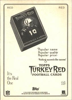 2005 Topps Turkey Red - Red #18b Peyton Manning Back