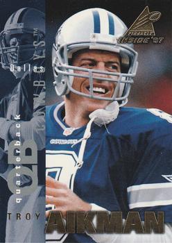 1997 Pinnacle Inside #1 Troy Aikman Front