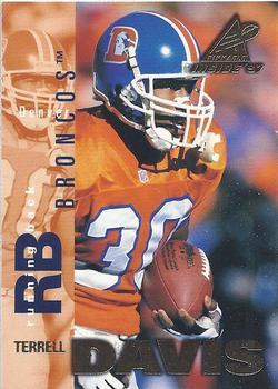 1997 Pinnacle Inside #15 Terrell Davis Front