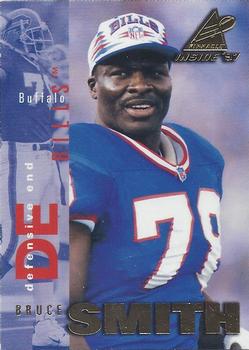 1997 Pinnacle Inside #80 Bruce Smith Front