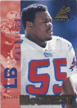 1997 Pinnacle Inside #89 Willie McGinest Front