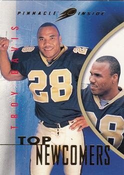 1997 Pinnacle Inside #140 Troy Davis Front