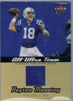 2005 Ultra - All-Ultra Team Jerseys Gold #AU-PM Peyton Manning Front