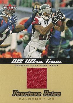 2005 Ultra - All-Ultra Team Jerseys Gold #AU-PP Peerless Price Front