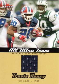 2005 Ultra - All-Ultra Team Jerseys Gold #AU-TH Travis Henry Front