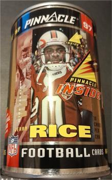 1997 Pinnacle Inside - Cans #19 Jerry Rice Front