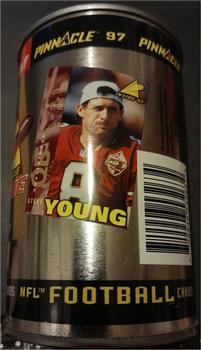 1997 Pinnacle Inside - Cans #20 Steve Young Back