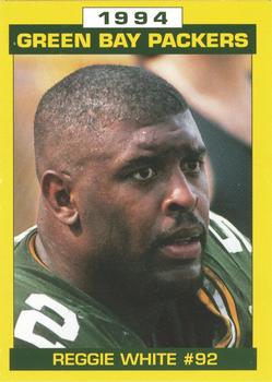 1994 Green Bay Packers Police - Portage County Sheriffs Department #4 Reggie White Front