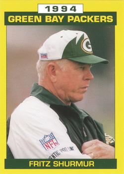 1994 Green Bay Packers Police - Portage County Sheriffs Department #6 Fritz Shurmur Front