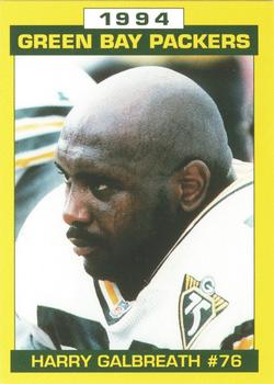 1994 Green Bay Packers Police - Portage County Sheriffs Department #12 Harry Galbreath Front