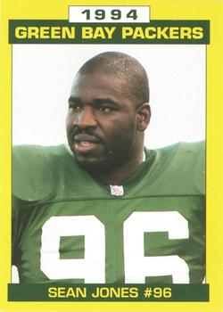 1994 Green Bay Packers Police - Portage County Sheriffs Department #15 Sean Jones Front