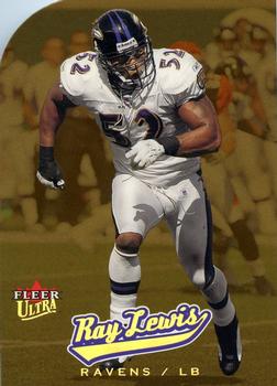 2005 Ultra - Gold Medallion #15 Ray Lewis Front