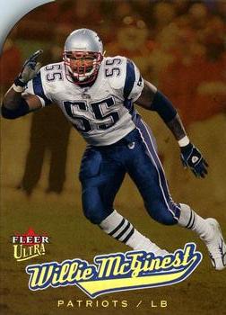 2005 Ultra - Gold Medallion #157 Willie McGinest Front