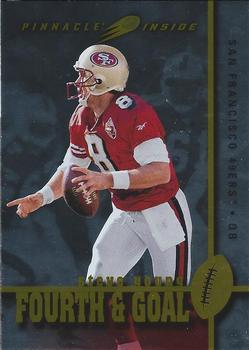 1997 Pinnacle Inside - Fourth & Goal #F5 Steve Young Front