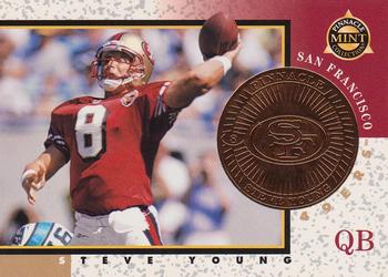 1997 Pinnacle Mint #6 Steve Young Front