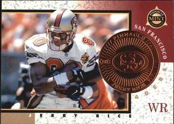 1997 Pinnacle Mint #15 Jerry Rice Front