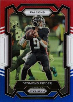 2023 Panini Prizm - Red White and Blue #9 Desmond Ridder Front