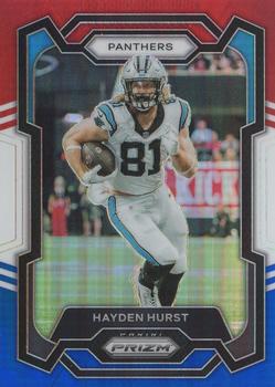 2023 Panini Prizm - Red White and Blue #42 Hayden Hurst Front