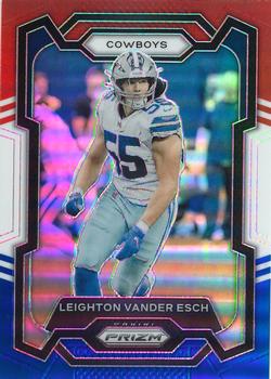 2023 Panini Prizm - Red White and Blue #76 Leighton Vander Esch Front