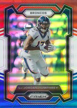 2023 Panini Prizm - Red White and Blue #90 Lil'Jordan Humphrey Front