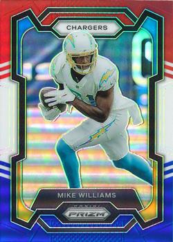 2023 Panini Prizm - Red White and Blue #161 Mike Williams Front