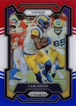 2023 Panini Prizm - Red White and Blue #164 Cam Akers Front