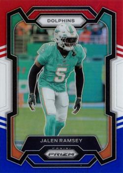2023 Panini Prizm - Red White and Blue #184 Jalen Ramsey Front