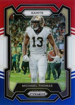 2023 Panini Prizm - Red White and Blue #216 Michael Thomas Front