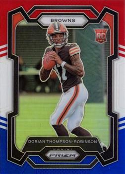 2023 Panini Prizm - Red White and Blue #322 Dorian Thompson-Robinson Front