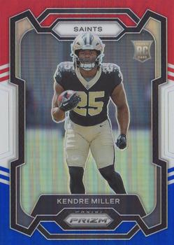 2023 Panini Prizm - Red White and Blue #375 Kendre Miller Front