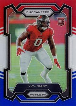 2023 Panini Prizm - Red White and Blue #394 YaYa Diaby Front