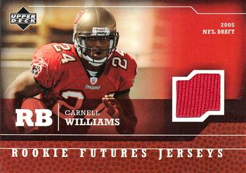 2005 Upper Deck - Rookie Futures Jerseys #RF-CW Carnell Williams Front