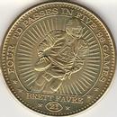1997 Pinnacle Mint - Coins Brass #21 Brett Favre Front