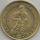 1997 Pinnacle Mint - Coins Brass #22 Drew Bledsoe Front