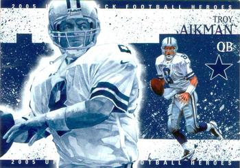 2005 Upper Deck - Football Heroes: Troy Aikman #NNO Troy Aikman Front