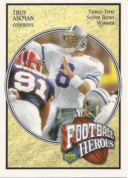 2005 Upper Deck - Football Heroes: Troy Aikman #51 Troy Aikman Front