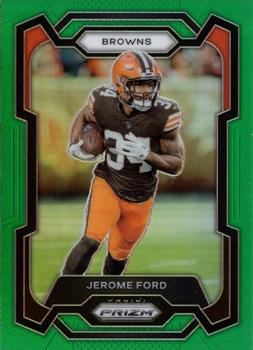 2023 Panini Prizm - Green #66 Jerome Ford Front